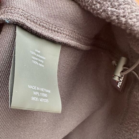 The Very Warm $225 Fleece Pullover jacket Black small NWT - Picture 11 of 14